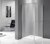 Душова кабіна SCANDISPA Fortuna JY159G 90x90x190 профіль хром, скло графіт